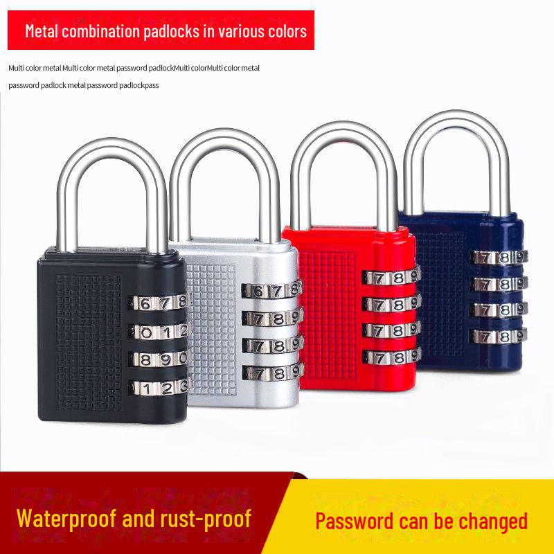 Mini Password Padlock for Gym, Cabinet, Dorm, Drawer, and Suitcase