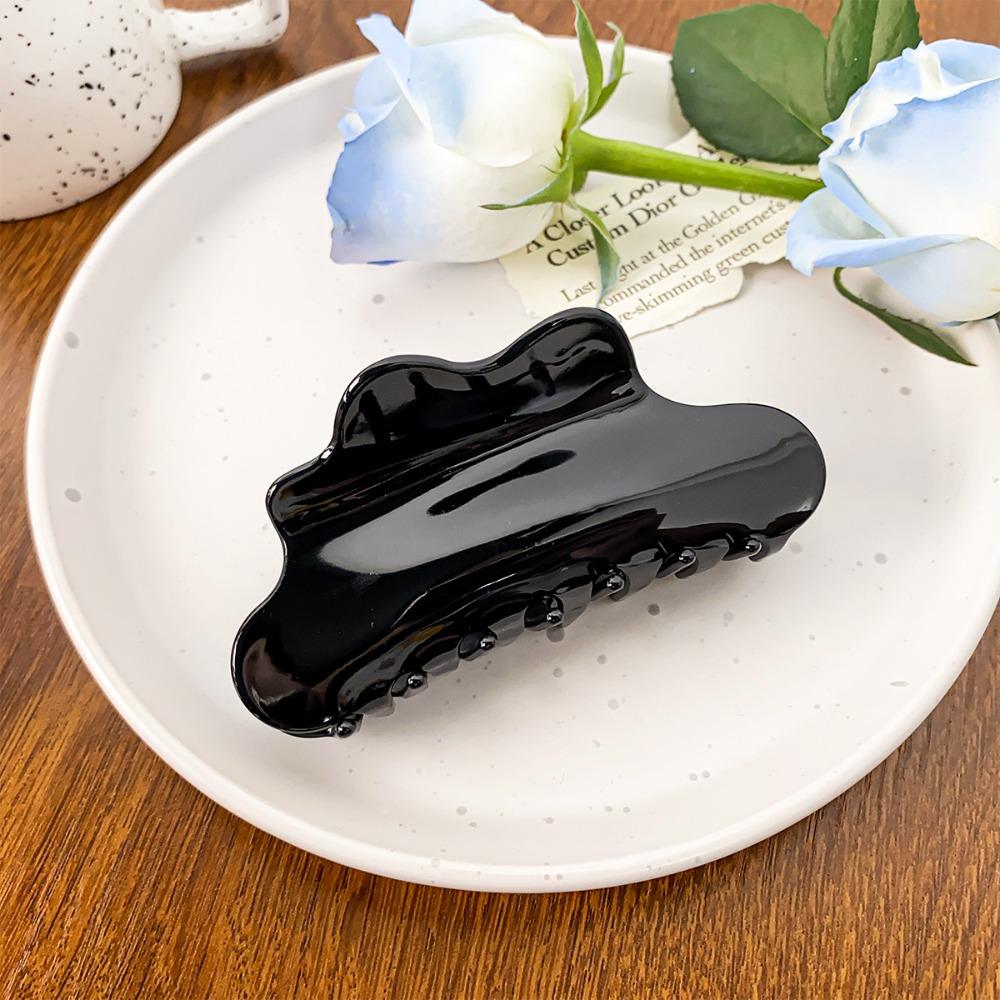 Заколка для волос в форме облака, однотонная черепаховая заколка для волос, когти для путешествий