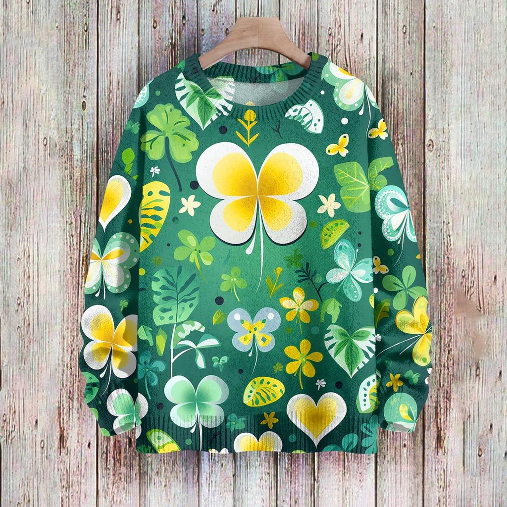 Женская мода повседневная толстовка с капюшоном с длинным рукавом и принтом