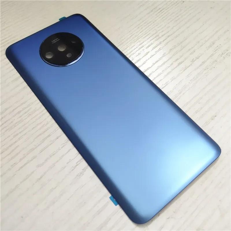 Housing Cover For Oneplus 7T One Plus Back Cover Battery Repair Replace Rear Glass Case Glue