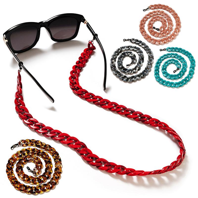 Eyeglass Sunglasses Chain Acrylic Glasses Holder Jewelry Oranments