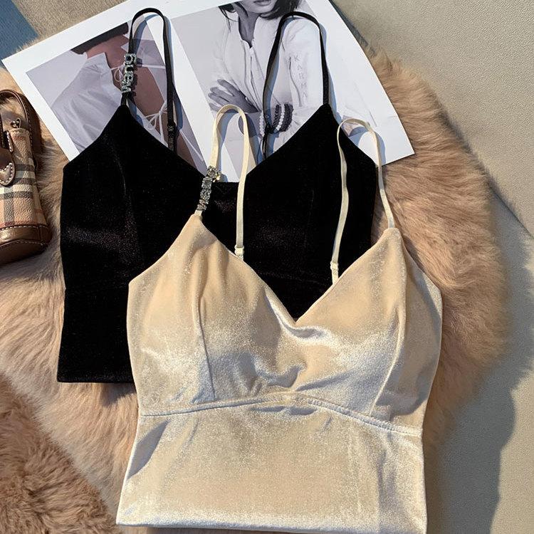 Летняя корейская мода сексуальные подтяжки женские с открытыми плечами красивые тонкие топы женские новые дизайн ретро эстетика сплошной шикарный топ