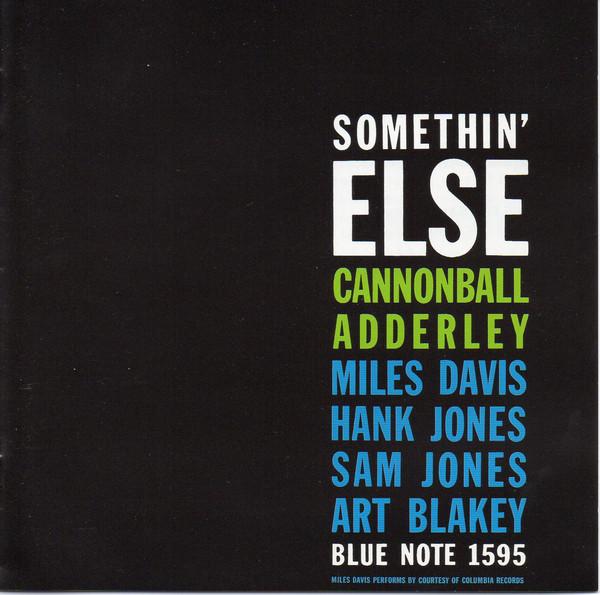 CD CANNONBALL ADDERLEY Somethin Else TOCJ6402 Blue Note 2004 Япония Джаз Б/У