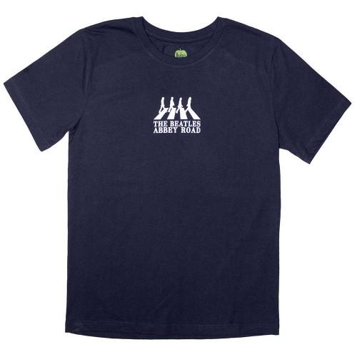 The Beatles Unisex Adult Mini Abbey Road Crossing Silhouette T-Shirt
