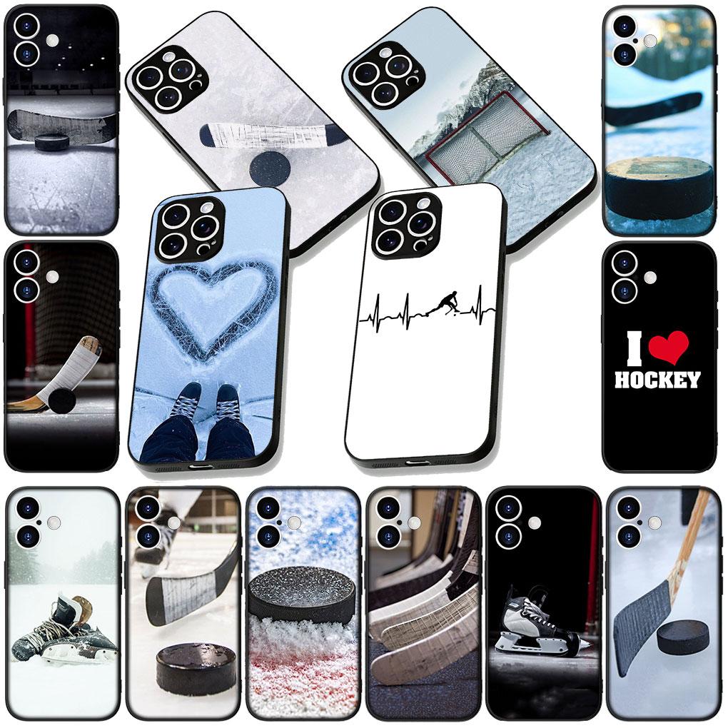 Soft Cover for Motorola Moto G86 G14 G35 G34 G45 G55 G64 G75 G85 G24 G15 G54 G57 Power Coque Phone Case Ice Hockey