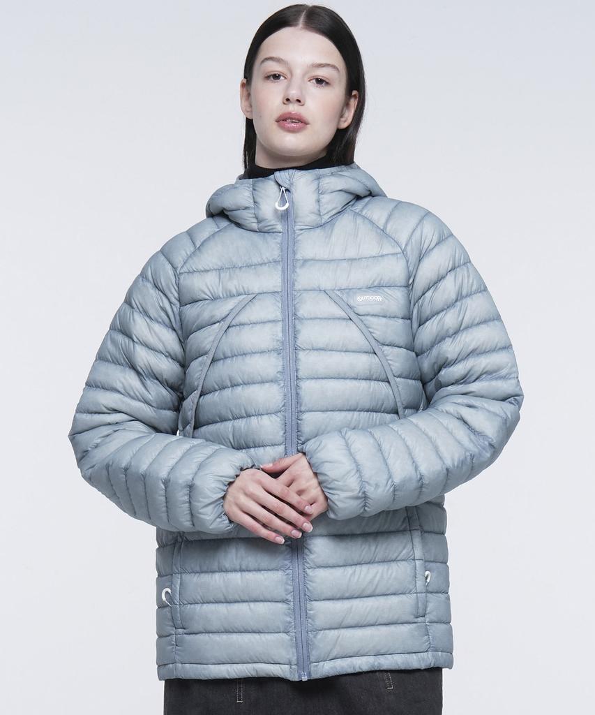 Устойчивая легкая пуховая куртка Outdoor Products (Светло-синий)