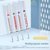 Белый Черный Длинная Головка Маркеры Краска Ручки Многоцелевые Плитка Ванная Комната Деревообработка Водонепроницаемый Маркер для Глубоких Отверстий 20 мм 1/3 шт./Набор