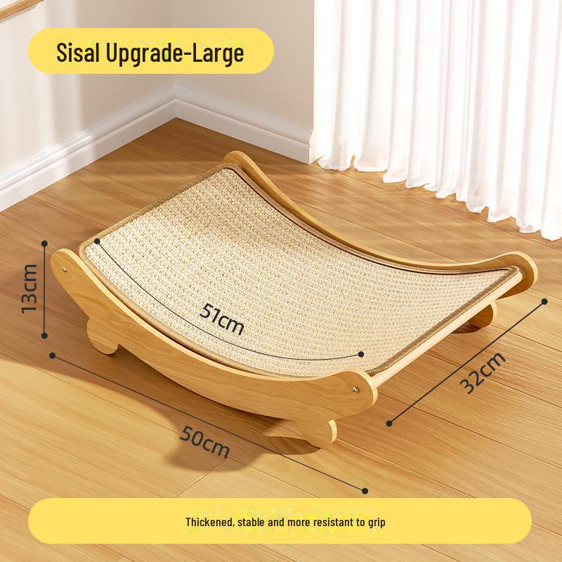 Сизалевая когтеточка для кошек: Прочная, не скалывающаяся доска для кровати и когтей