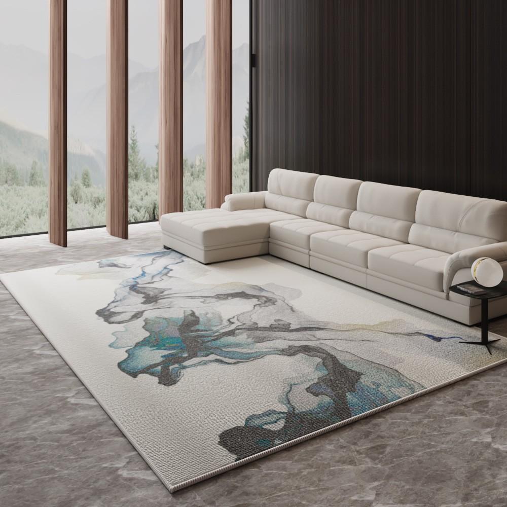 Nordic Light Luxury Living Room Carpet Sofa Coffee Table Floor Mat Bedroom Lounge Large Area Carpet Decoration Home Non-slip Rug