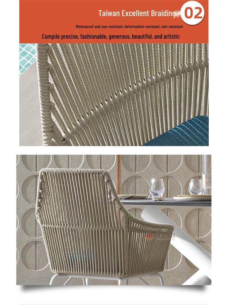 Набор плетеных диванов и кресел для патио и сада - Комбинация уличной мебели из 3 предметов