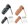 Golf Bag Pen Holder, 3D Printed Pencil Stand for Desk, Creative Golf Club Shape Organizer, Foldable Phone Stand for Office