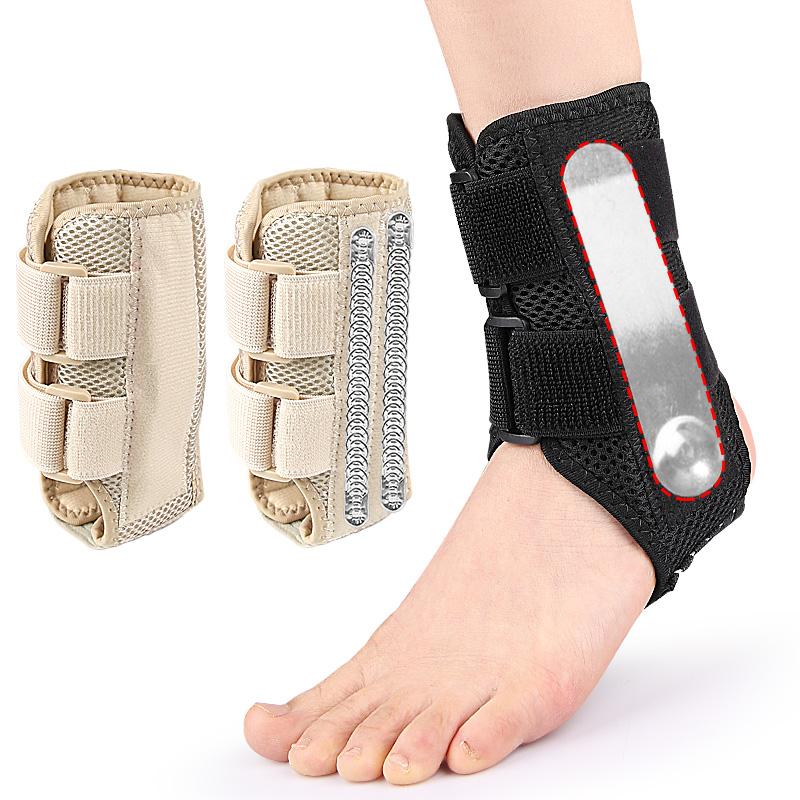 Ankle Brace Stabilizer Compression Support Polyester Adjustable Strap Breathable Sports Protection Wearable in Shoes