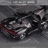 1 :32 Bugatti Lavoiturenoire модель автомобиля из сплава, литье под давлением и игрушечный транспорт, игрушечные автомобили, миниатюрная масштабная модель автомобиля, игрушки, подарки для детей