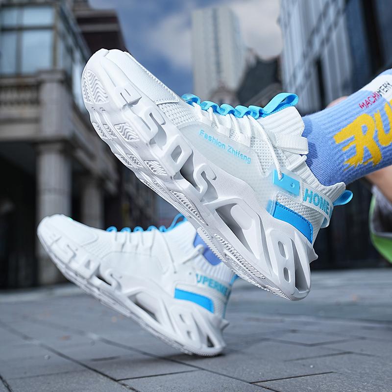 Модные повседневные спортивные кроссовки, мужские дышащие баскетбольные кроссовки для бега для мужчин, удобные мужские кроссовки хорошего качества в стиле панк-стрит