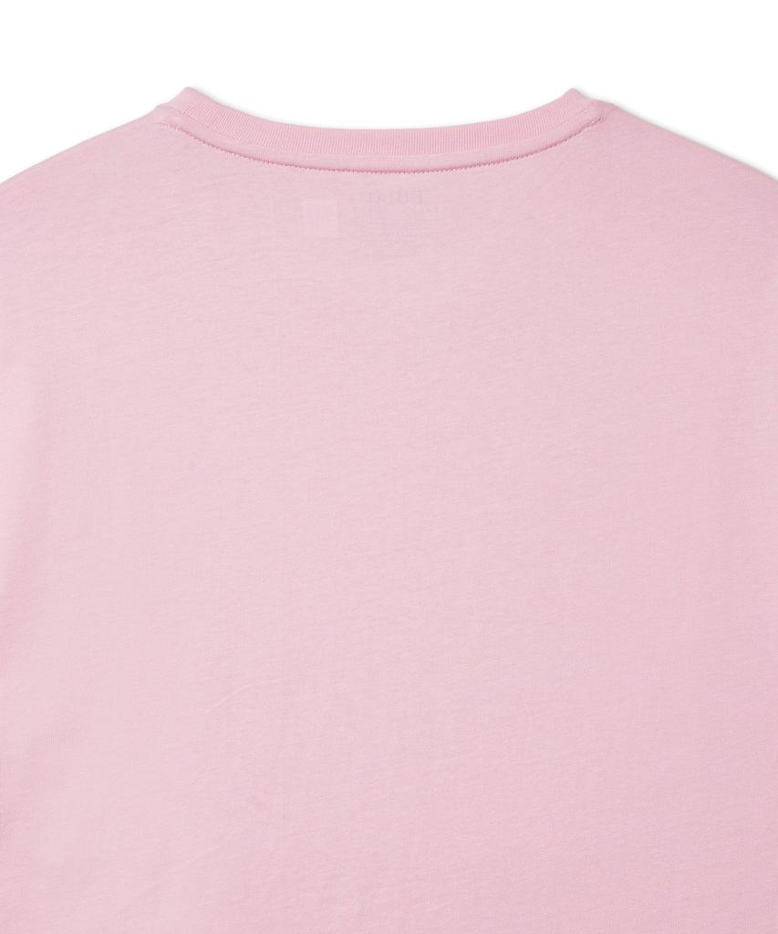 POLO RALPH LAUREN Футболка с круглым вырезом Custom Slim - Розовый