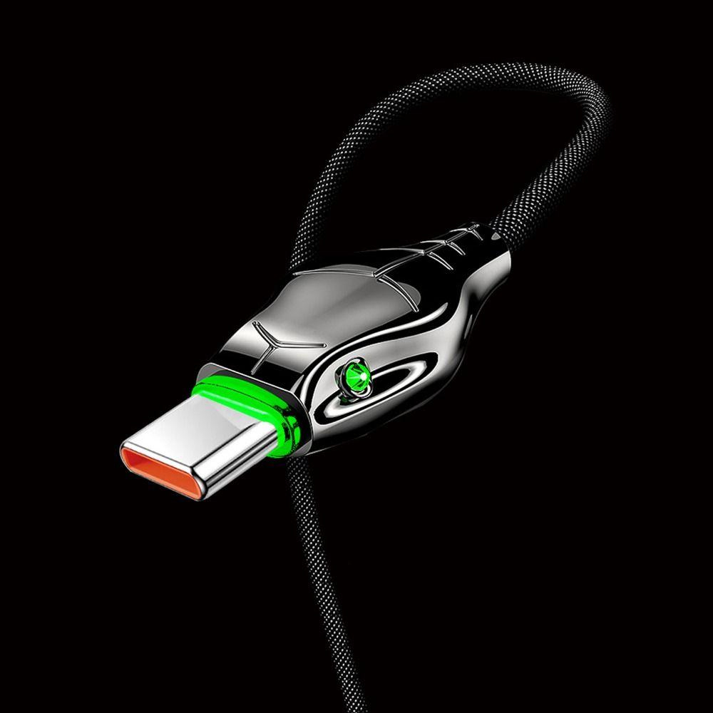 Плетеный USB-кабель Type A - Type C 7A USB C кабель для быстрой зарядки для Samsung/HUAWEI