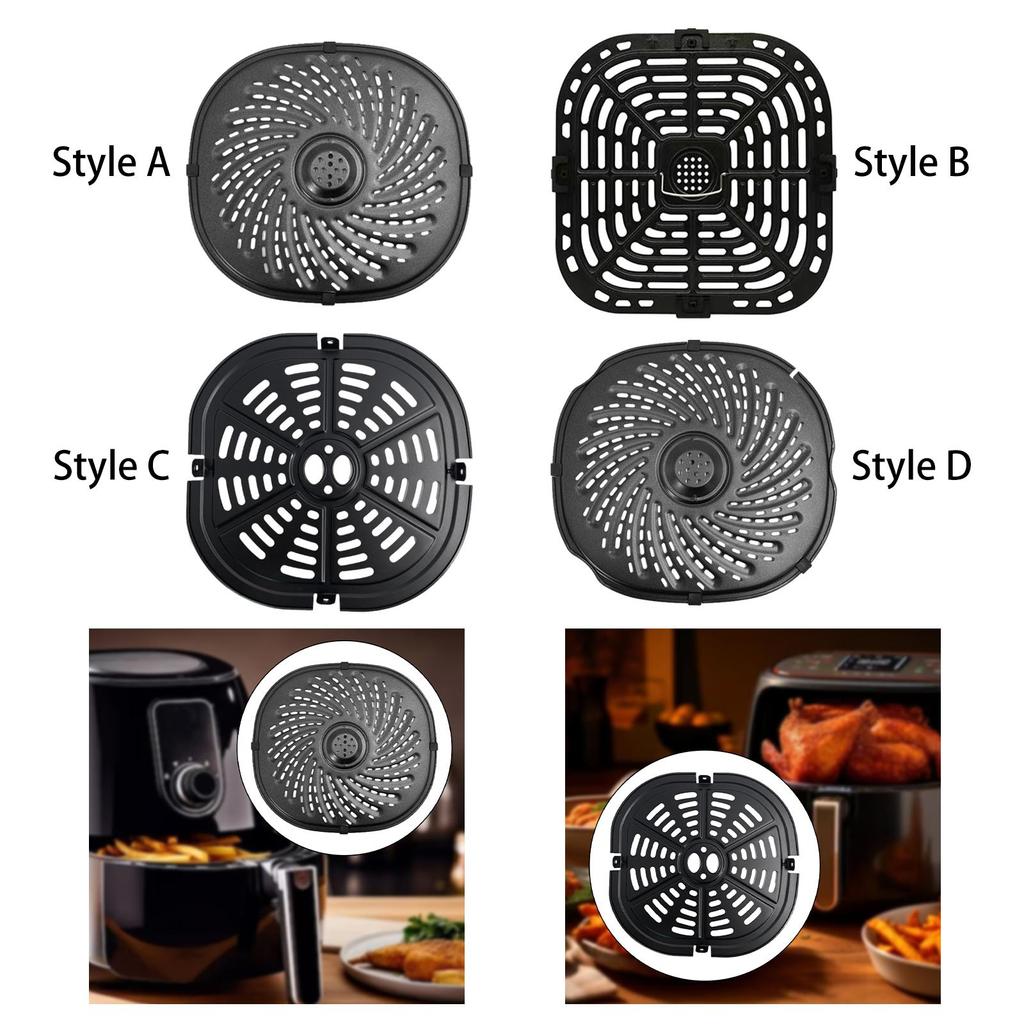 Сковорода для жарки на воздухе, запасные части для фритюрницы, прочное покрытие для сковороды