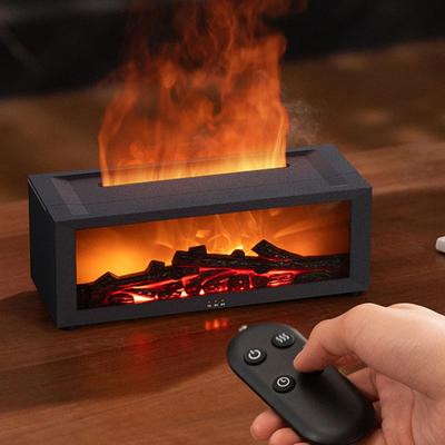3D Пламя Камин Увлажнитель воздуха Диффузор для эфирных масел для рабочего стола Отеля Общежития