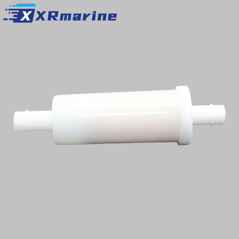 In-Line Fuel Filter 3/8" ID for Johnson Evinrude Outboard 5-250 HP 360941 398319 for Yamaha GP1-U775C-10-00 Mercury 802128