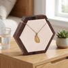 Easy Assembly Pendant Holder Space-Saving Jewelry Holder Geometric Designs Jewelry Stand Showcase