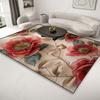 Modern 3D Flower Carpet for Living Room Home Decoration Bedroom Carpets Luxury Lounge Rug Non-slip Washable Coffee Tables Mat