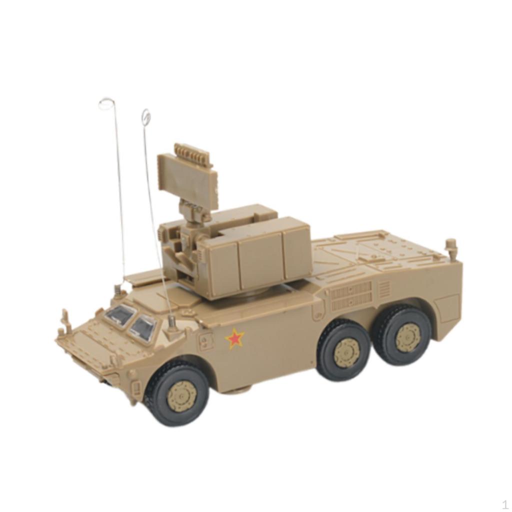 1/72 Бронемашина 4D Сборка Симуляция Настольное украшение для Коллекционирования