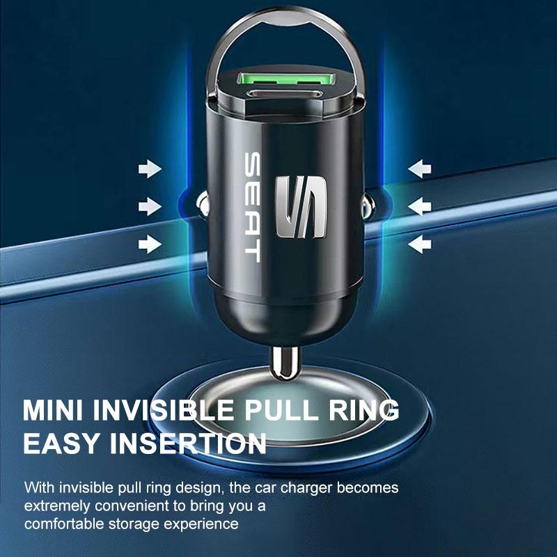 Микро Авто Быстрая Зарядка Автомобильный Разветвитель Прикуривателя Переходник Автоаксессуары для SEAT Leon FR 5 6 MII Altea 5F Ibiza Toledo Cordoba Alhambra MK3