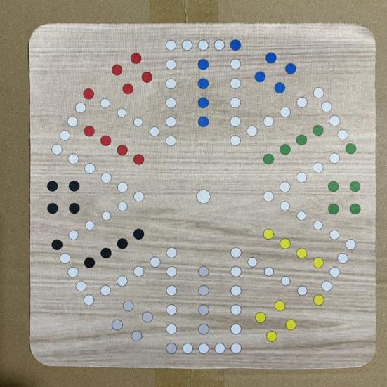 1 комплект для игры в шахматы на 6 игроков с резиновой шахматной доской 24 шахматных поля