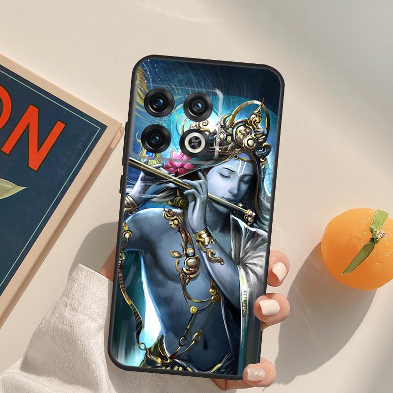 Indian God Lord Krishna Case For OnePlus 15 13 12 11 13R 12R 10T 8T 13T OnePlus Nord 5 CE 3 2 4 Lite N20 N30 Cover