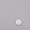 Sterling Silver S925 T-Head Pin for DIY Bracelets and Beaded Jewelry