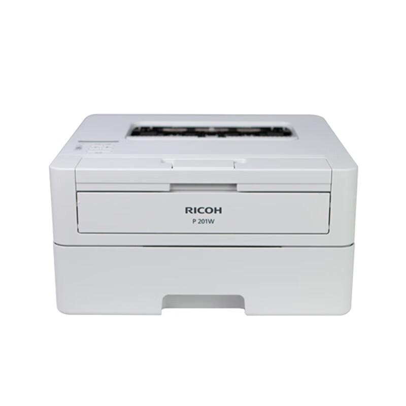 Лазерный принтер Ricoh P 201W, формат A4, черно-белый, штепсель CN (адаптер в комплекте)