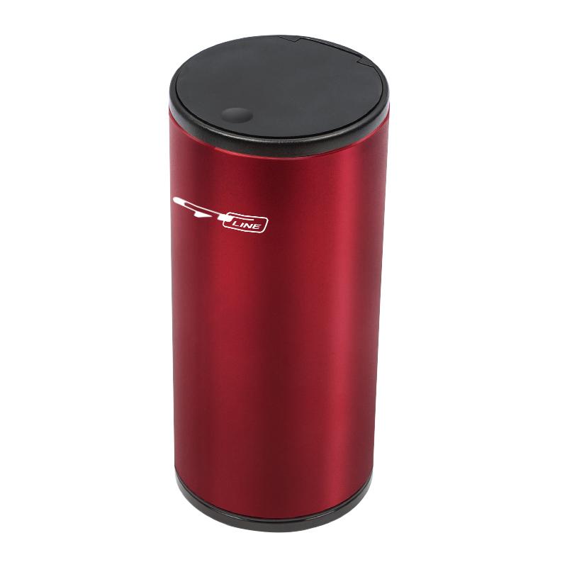 LRVA9 Car Trash Bin Ashtray Mini Auto Dust Organizer Rubbish Bag Garbage Can Container Storage Box For Kia Sportage Ceed Niro K7 K5 K8
