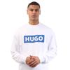 Hugo Mens Niero Logo Crew Neck Sweatshirt