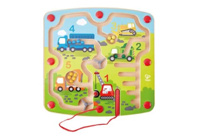 Hape Working Car Maze xx Ages деревянная игровая игрушка E1713 24,7 24,7 2,1 см 3+