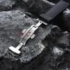 20 мм 22 мм Премиальный силиконовый ремешок для часов с бабочкой, водонепроницаемый, мягкий резиновый, дышащий, сменный, универсальный для часов