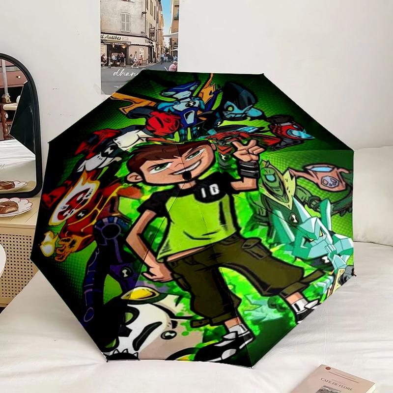 Alien heroes Umbrella 8-Frame for Travel, camping, Casual Lightweight Portable Umbrella, Essential for every family Holidays Gift