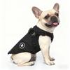 Durable Cotton Dog Jacket with Harness and Leash - Cold-Resistant Pet Outerwear 