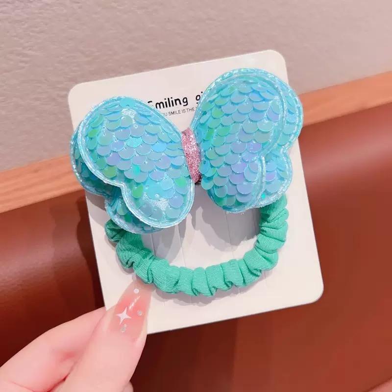 Girls Elastic Hair Bands Children Hair Scrunchies Kids Hair Accessories Party Birthday Gift Headwear