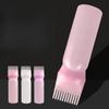 120 ML Hair Dye Bottle Hair Washing Tool Applicator Brush Dispensing Salon Hair Coloring Dyeing Girls Self Equipped Toothed Comb