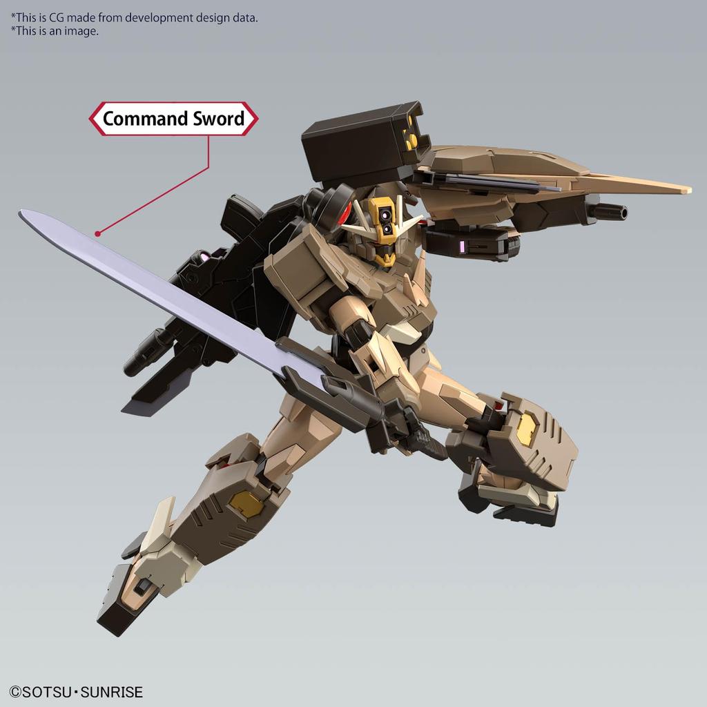 HG Gundam Build Metaverse Gundam 00 Commando Quanta Desert Type пластиковая модель масштаба 1/144 с цветовой кодировкой