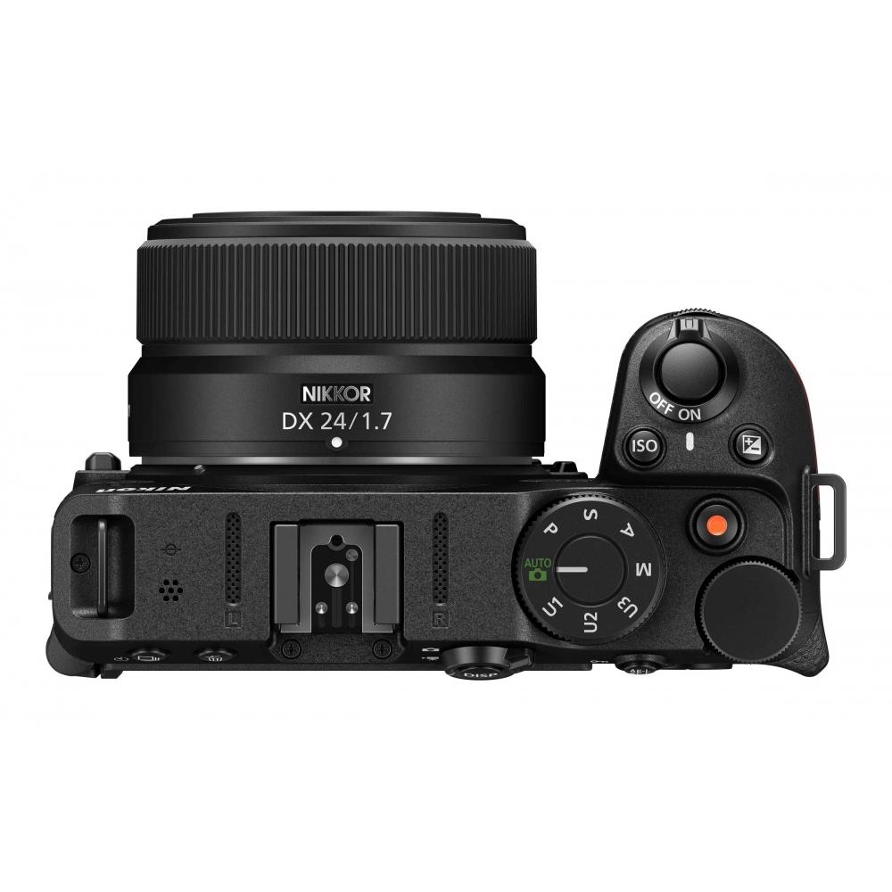 Nikon Wide Angle Single Focus Lens NIKKOR Z DX 24mm F1.7 Z Mount APS-C Black