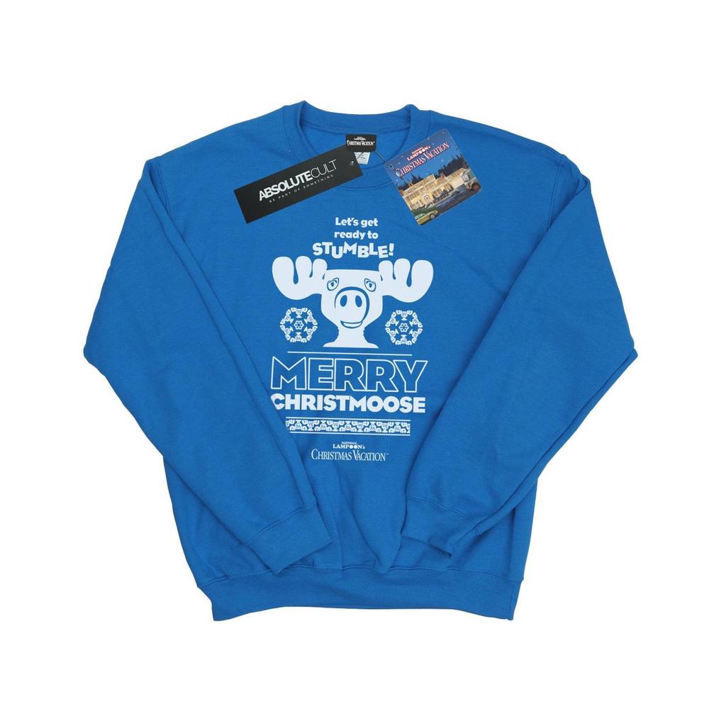 National Lampoon´s Christmas Vacation Mens Merry Christmoose Sweatshirt