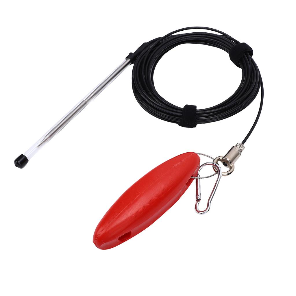 Fishing Stringer 500lbs Stainless Steel 26.2ft Fish Holder Stringer Prevent Tangling with Floater for Big Fish Outdoor