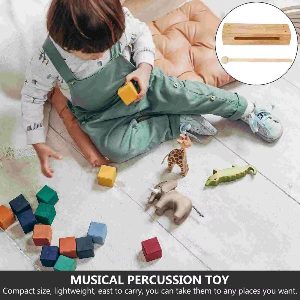 with Mallets Kids Percussion Instruments Wood Beaters Orff Music Instruments Early Education