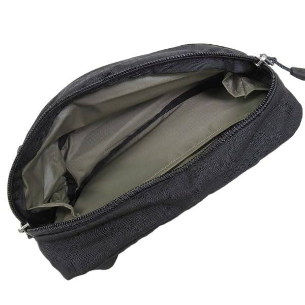 [Montbell] Сумка для мужчин и женщин, сумка на плечо, сумка для тела, поясная сумка, сумка-мешок Delta Gusset, средний размер, 1,3 л, 1123764 (черный (BK)черный)