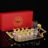 Shangqi 12 Zodiac Crystal Glass Baijiu Set