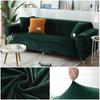 Новые бархатные чехлы на диваны для гостиной, эластичные мягкие чехлы на диваны, высокое качество, 1/2/3/4 сиденья, современные чехлы на кресла для дома