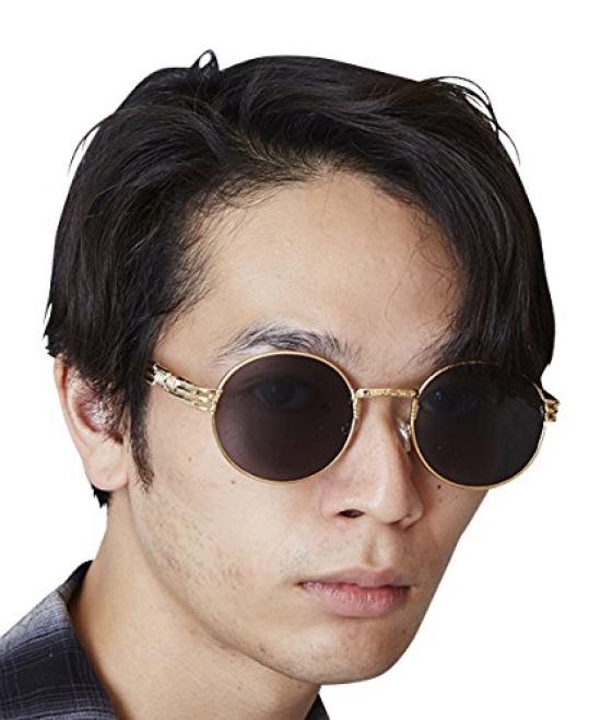 Неудобные Винтажные Солнцезащитные Очки Винтажные Очки БЕСПЛАТНЫЕ Черные (Нерасслабляющий) ME-76 ME-76_BK01F001