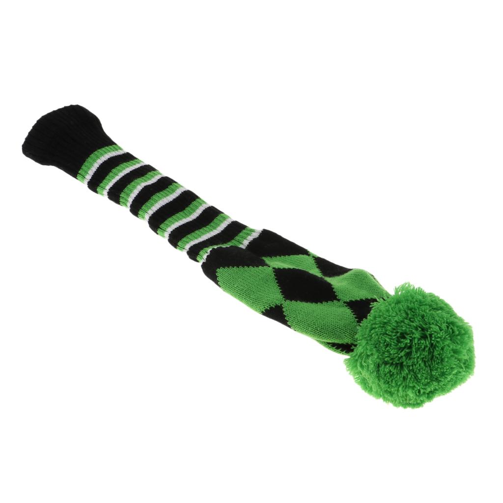 1 piece pom pom golf headcovers fairway wood head cover golf equipment