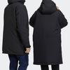 Adidas Down Jackets Unisex Black Hooded Moderate Other H20764